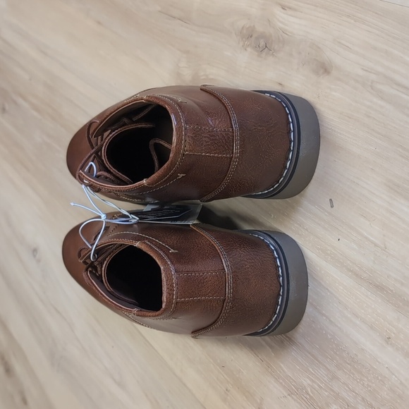 STEVE MADDEN Men's Short Chukka P-Symin Boots In Cognac - Picture 3 of 8